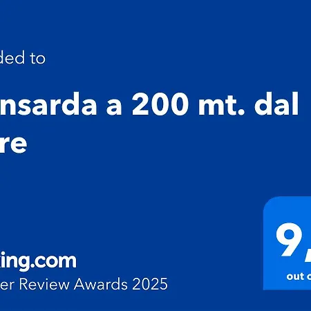 Mansarda A 200 Mt. Dal Mare Apartment *