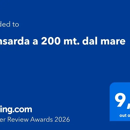 Apartment Mansarda A 200 Mt. Dal Mare *